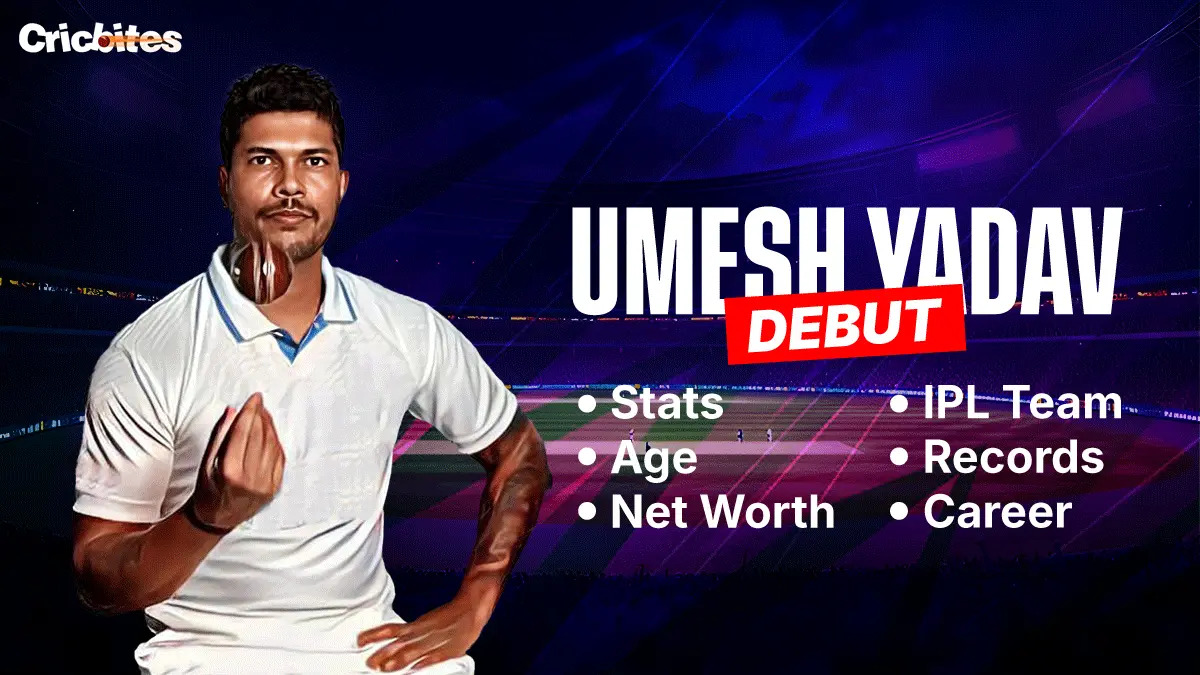 Umesh Yadav Biography: The Premier Fast Bowler in the Indian Cricket Team