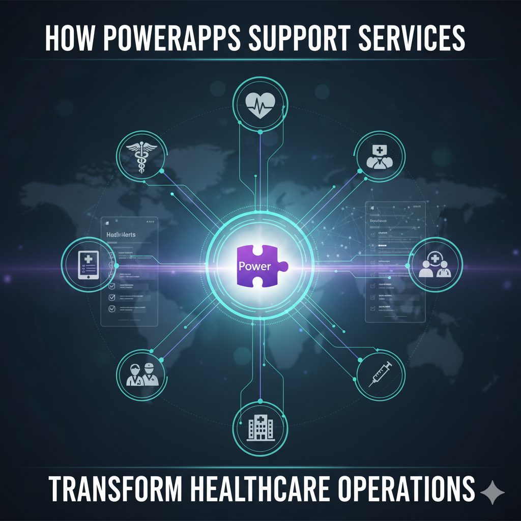 How PowerApps Support Services Transform Healthcare Operations